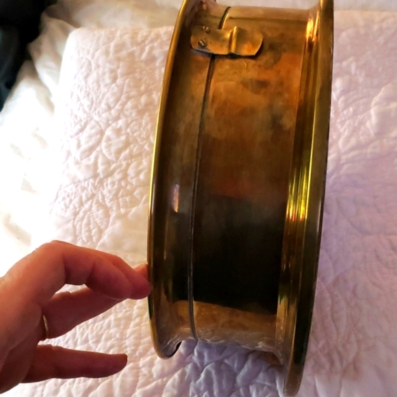 Timeworks genuine Ralph Paine vintage brass clock - Picture 3 of 10